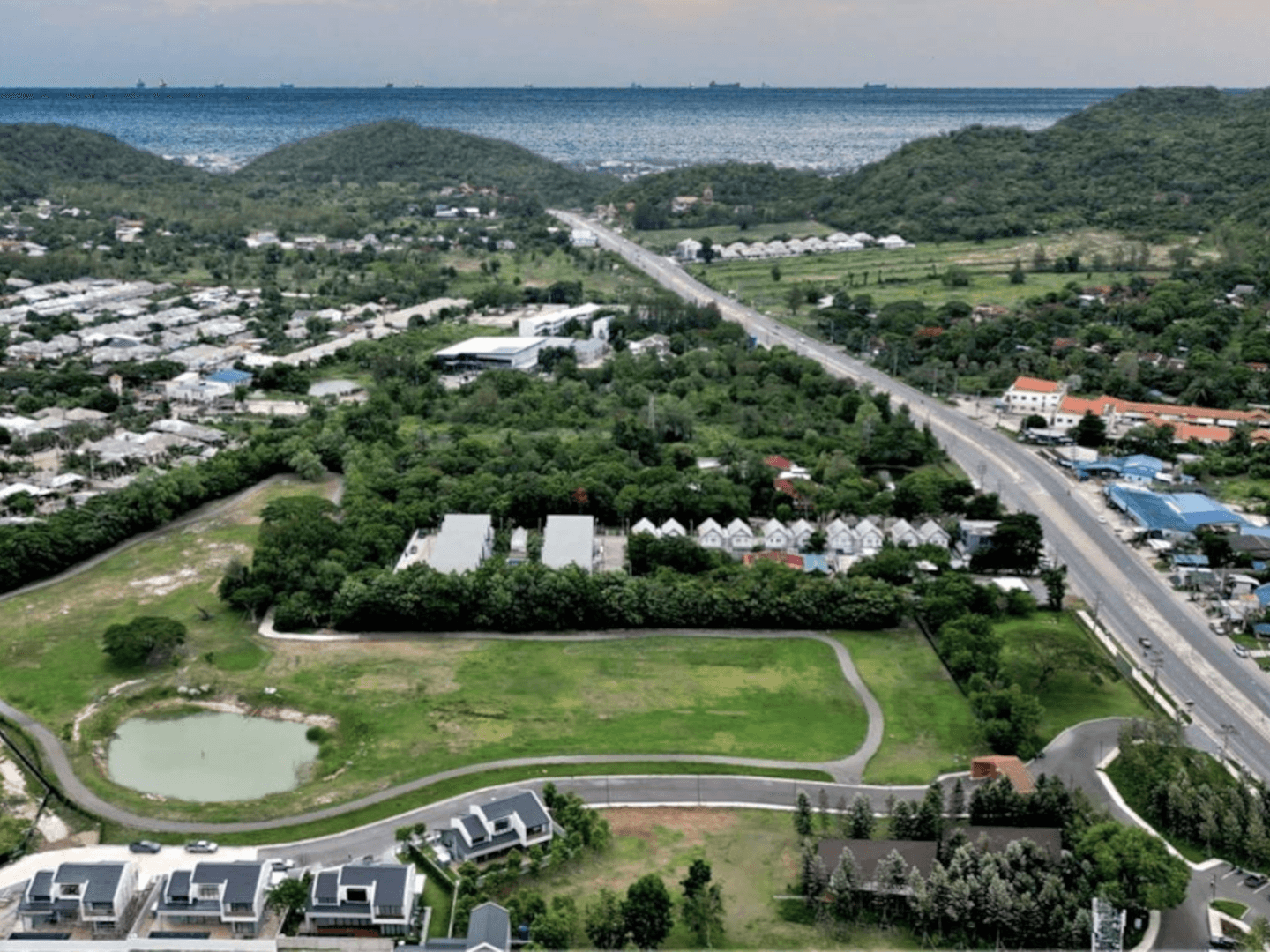 Bird Eye view of Woodsborough